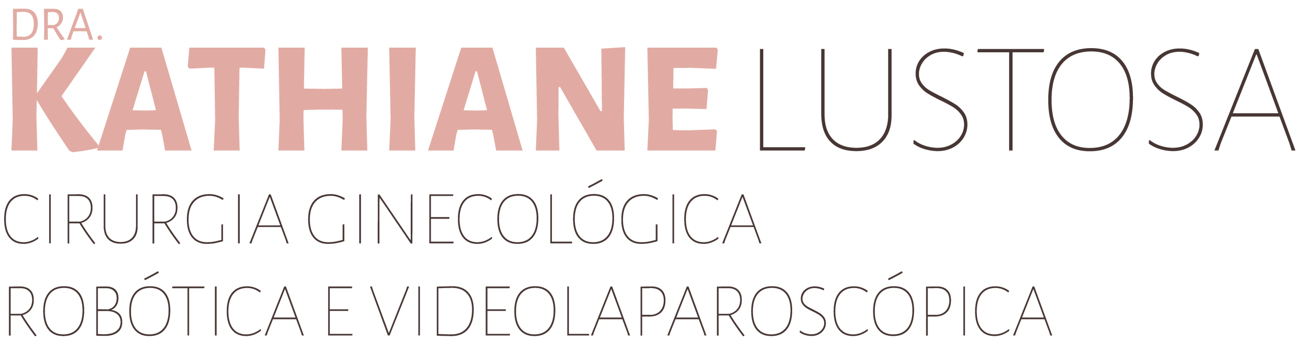 Logo Kathiane Lustosa